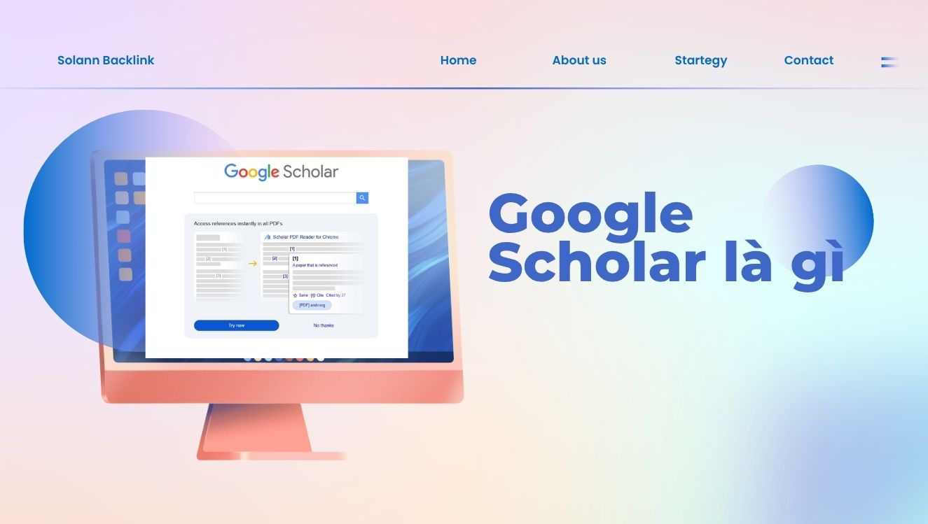 Google Scholar Là Gì