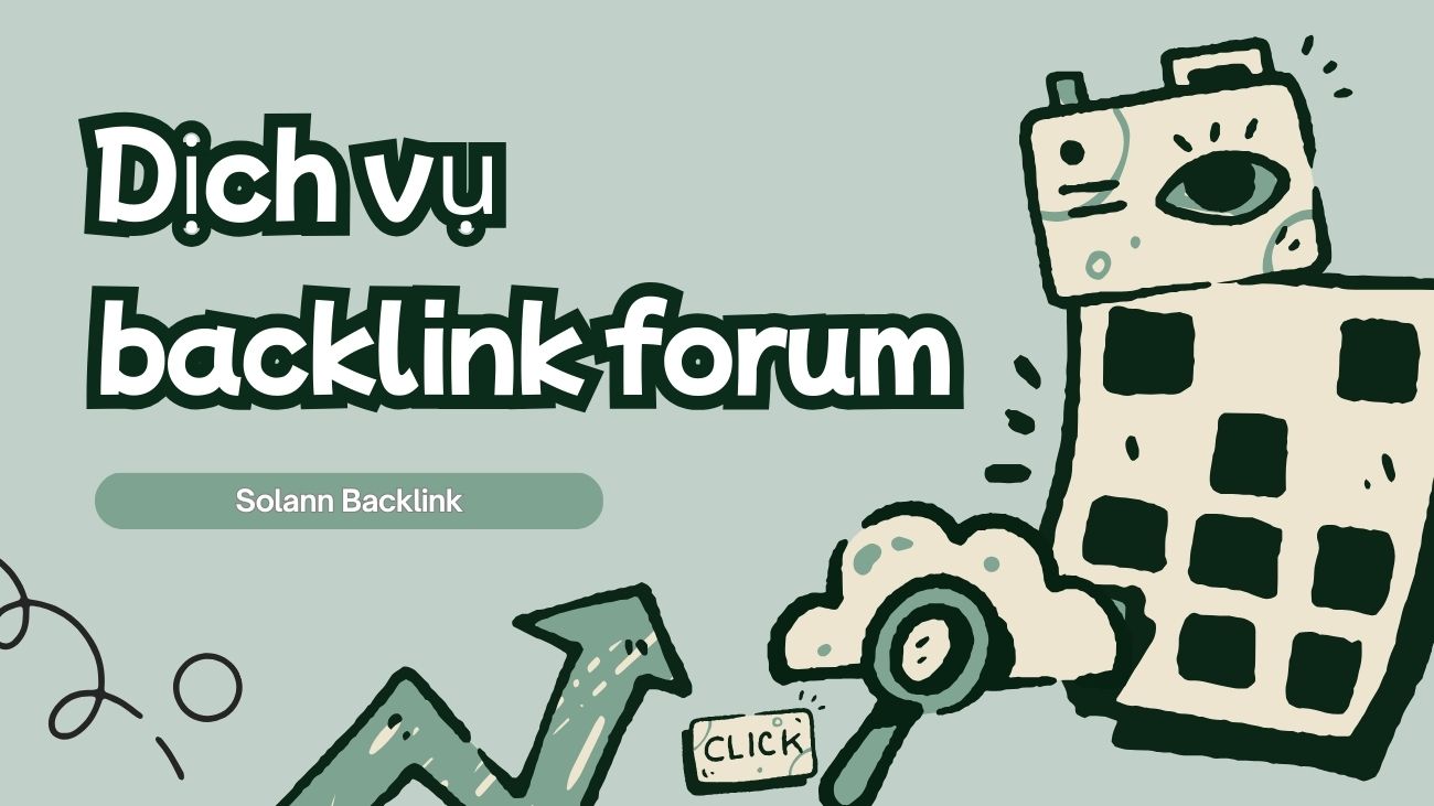 Dịch Vụ Backlink Forum